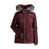 Nils Margaux Faux Fur Jkt (MAHOGANY) 
